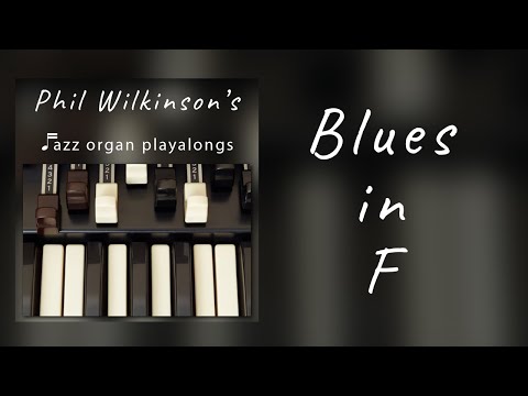 Blues in F - Organ and Drums Backing Track