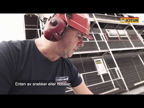 Fabrikkmalt kledning med Jotun - Maksimal beskyttelse og effektiv bygging