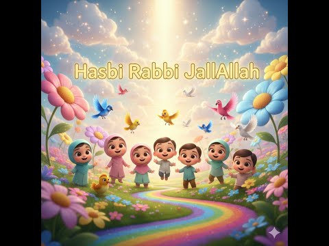 Hasbi Rabbi jalallah | Islamic Kids Rhyme Nasheed from Lil Deen Tunes