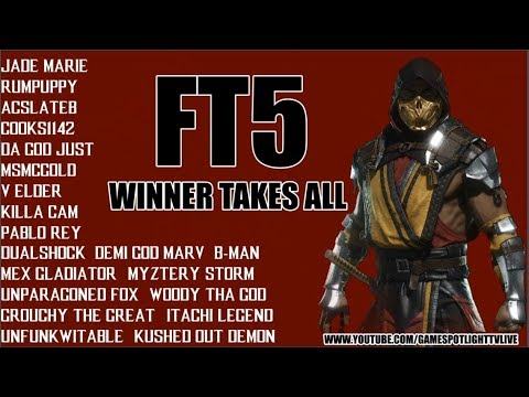 MORTAL KOMBAT 11 - FT5 - WINNER TAKES ALL - TOURNAMENT - PART 1