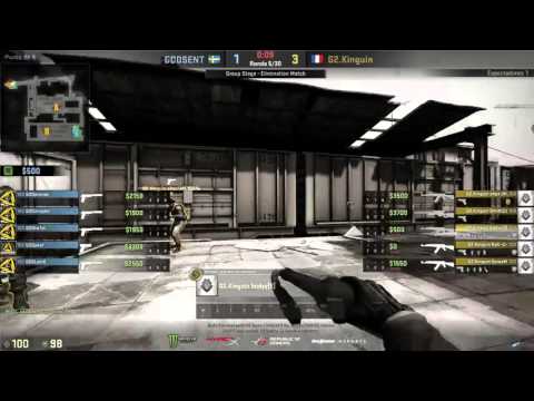 DreamHack Masters Malmö 2016 - Group B - Match 3 - GODSENT vs G2.Kinguin