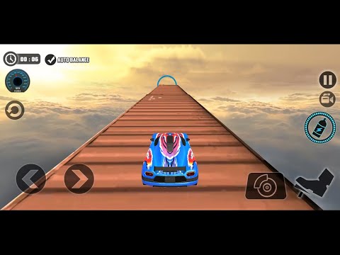 Impossible Car Tracks 3D : Blue Car - Stunt  Game