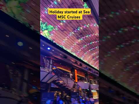 Thumbnail for Holiday started at Sea MSC Cruises #ytshorts #ytshortsindia #shorts #trending