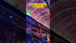 Holiday started at Sea MSC Cruises #ytshorts #ytshortsindia #shorts #trending