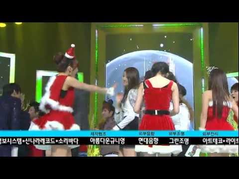 Yoona Goohara IU Nicole Seohyun Ending cut 2011 Christmas Special Live 720p HD