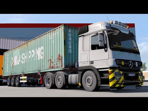 ETS 2 1.26 ProMods 2.15 Mercedes Actros MP3 Hamburg - Zwolle