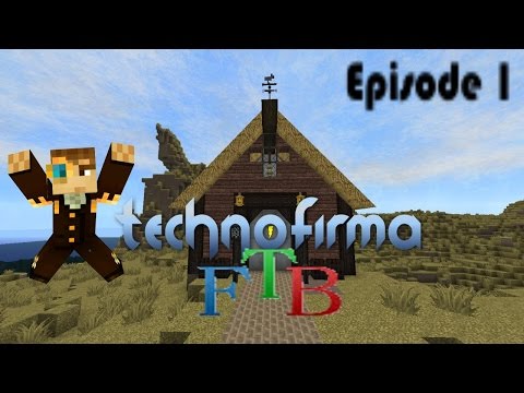 Modded Minecraft - Technofirma Episode 1 "Explanations"