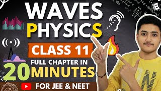 Waves Class 11 | Physics | For JEE & NEET | Full Revision In 20 Minutes