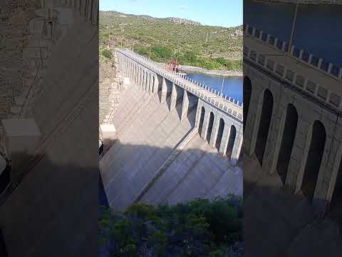 dique LA HUERTITA SAN MARTÍN San Luis... desde el mirador UNA BELLEZA