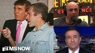 Trump rocked by Epstein! Rogan revolts, Bondi grilled, spy footage, LEAKS: Melber x Gretchen Carlson
