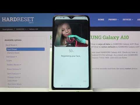 How to Set Up Face Unlock on SAMSUNG Galaxy A10 – Add Face to device