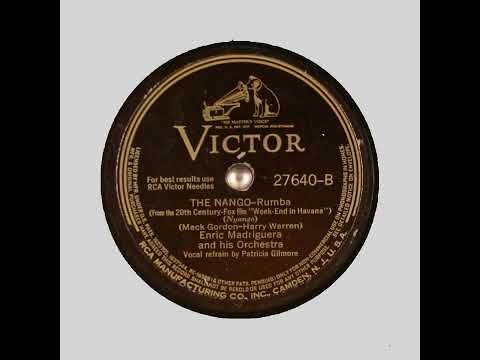 THE NANGO   Enric Madriguera and his Orchestra