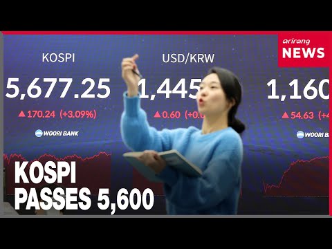 KOSPI surpasses 5600 mark driven by Samsung; KOSDAQ ...