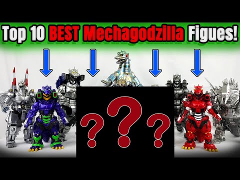 Top 10 BEST Mechagodzilla figures in my collection!