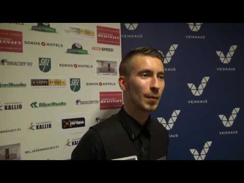 Kim Laaksonen Pool Miehet Finaali SM 2017