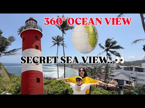 Hidden Beauty of Kovalam | Visiting Vizhinjam Lighthouse, Kerala #trivandrum #kovalambeach #viral
