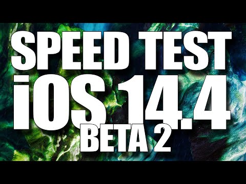 Speed Test iOS 14.4 Beta 2 vs iOS 14.3 (iOS 14.4 Public Beta 2 )