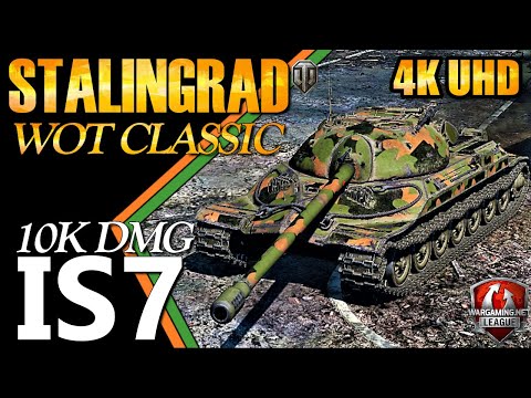 WoT Classic ⭐ IS7 10k Stalingrad ⭐ World of Tanks Gameplay 4k