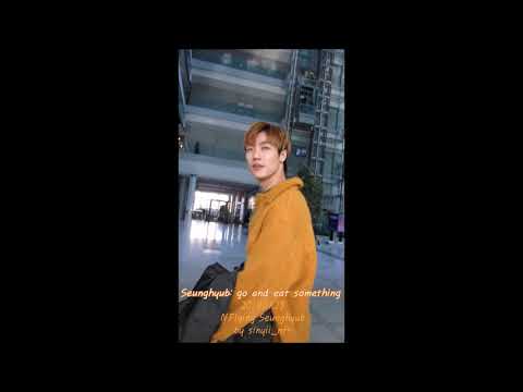 \m/ 20180123 N.Flying 엔플라잉 Seunghyub being sweet and caring as always \m/