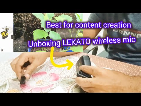#unboxing  Best wireless mic for youtube videos| with noise cancellation features .. #vlog #py59