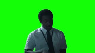 Mr. Milchick "if you wanna spin around and head back in, that should be that" Severance green screen