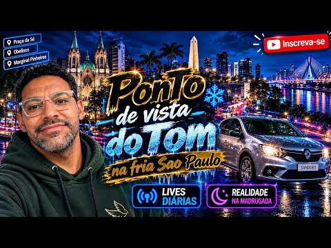 UBER AO VIVO NA FRIA SÃO PAULO | TOM | DRIVER