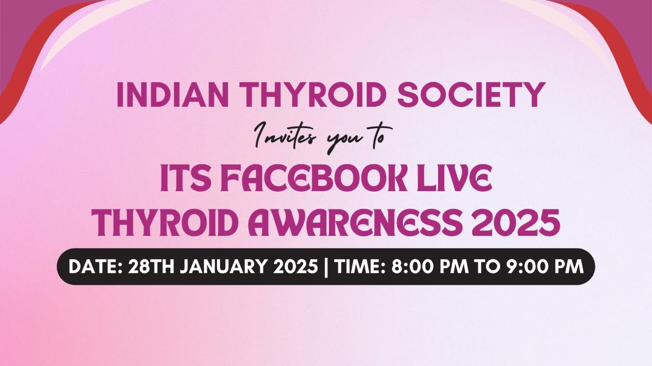 ITS Facebook Live Thyroid Awareness 2025