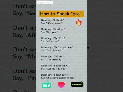 Stop Saying This! Speak Like a Pro in English | Englishwithtanveer | Improve English Fast