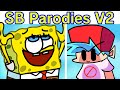 Friday Night Funkin VS Spongebob Parodies V2 FULL WEEK References FNF Mod Spongebob Squarepants