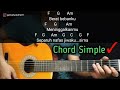 Chord JANUARI - Glenn Fredly | Kunci Gitar Mudah