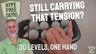 Neck & Back Tension Relief - 16-Head Percussion Massager