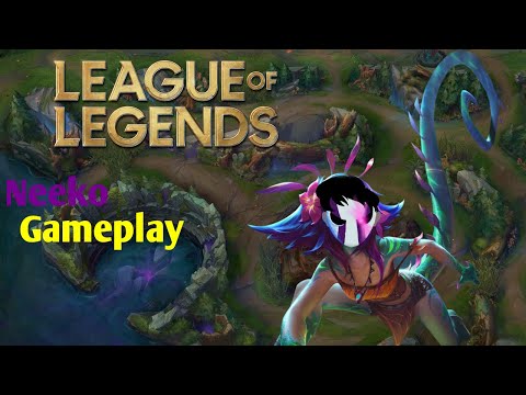 League of Legends Neeko Gameplay, Bronze player vs Vayne.