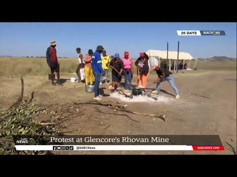Bakwena Ba Mogopa Nation in Bethanie vow to intensify protest at Glencore's Rhovan Mine