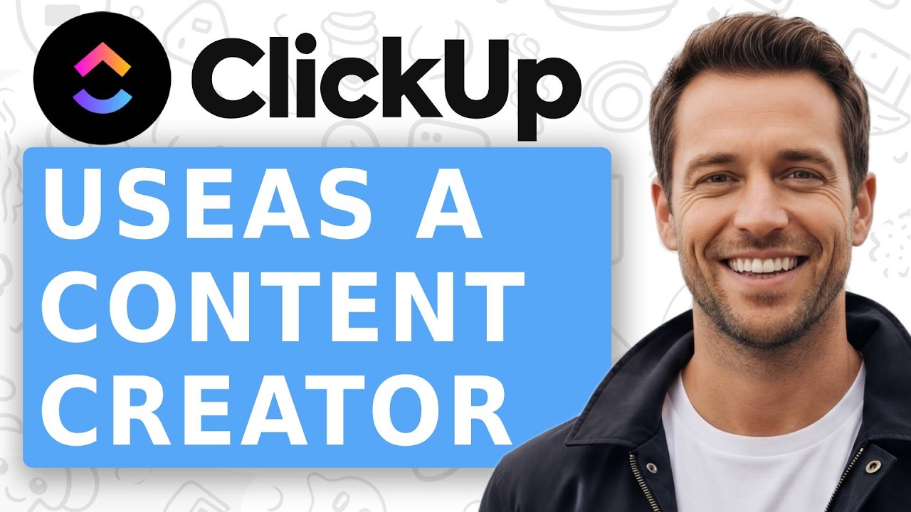 Content Calendar ClickUp Tutorial + Free Template - How to Use ClickUp as a Content Creator
