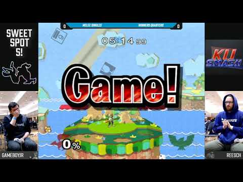 Sweet Spot 5 SSBM - Reesch (C. Falcon) Vs. GameBoyJr (Fox) - Winners Quarters