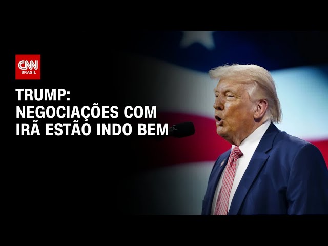 Trump diz que negociações com Irã estão indo bem | CNN NOVO DIA