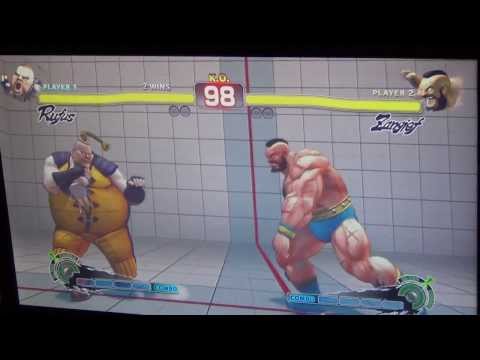 SCR Super Street Fighter 4 AE Top 32 EG Justin Wrong (Rufus) vs Snake Eyez (Zangief)