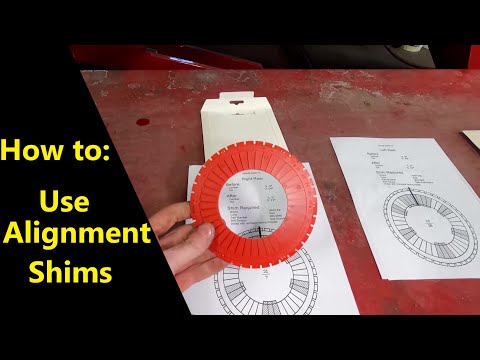 How to use Alignment Shims solid beam rear axle. EZ shim specialty products company SPC EZ Shim