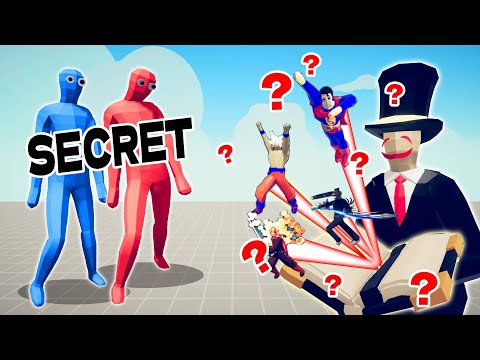 RANDOM CREATIVE UNIT VS 2x SECRET UNITS | TABS - Totally Accurate Battle Simulator