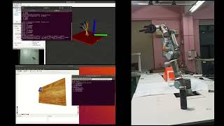 Three-finger grasp planning hardware demo