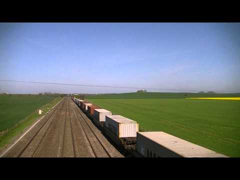 Legendary FGW HST Driver Overtakes FL 66 @ Cholsey 15/04/2014