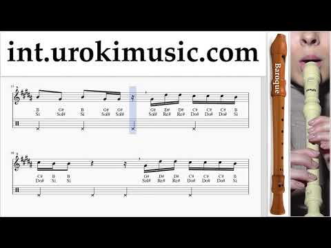 Cross Me recorder B. Tabs - Ed Sheeran Cross Me Notes Solo Tutorial