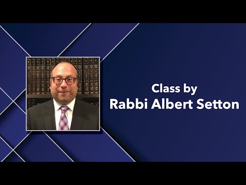 Rabbi Albert Setton: Vayeshev (Where is God?)
