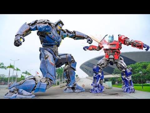 22nd Century Future Technology VFX Thanos and Ironman Robot War in Future World