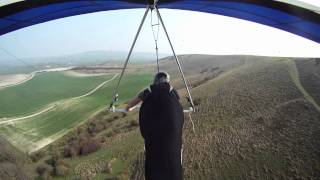 preview picture of video 'Hang gliding at Bo Peep'