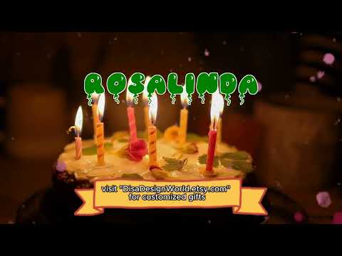 Happy Birthday ROSALINDA   Happy Birthday Song   Birthday Wishes   Birthday Party