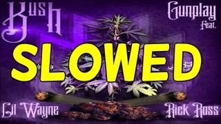 Gunplay- Kush ft  Lil Wayne &amp; Rick Ross (Slowed)