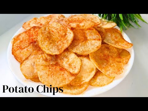 Potato Chips / How to make Crispy Potato Chips at Home