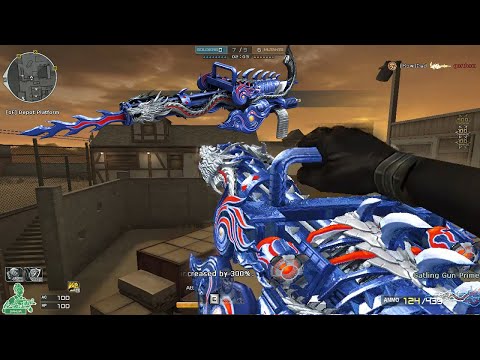 Crossfire NA 2.0 : Galting Gun Infernal Dragon Prime - Hero Mode X - Zombie V4