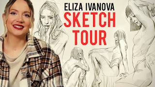 Developing Art Style with a Sketchbook